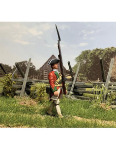 Figuras de Metal W. Britain Marines Británicos 1742 1:30 2