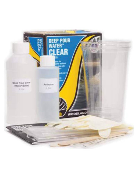 Agua Profunda Clara Woodland Scenics 354ml para Manualidades