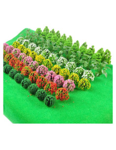 80 Árboles de Modelo Mezclado BAENRCY 3-6 cm Escenografía