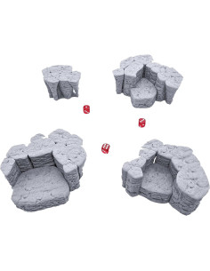 Rocas Apilables EnderToys 3D para RPG y Wargames 28mm 2