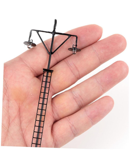 Mini Lámparas de Ferrocarril STOBOK 2 Pcs 12x4.5 cm