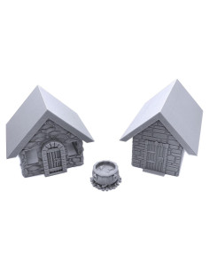 Casas de Piedra EnderToys para Miniaturas 28mm - Impreso 3D