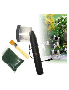 Aplicador de Flocking de Hierba Estática WYKTOMAS Mini 32x12cm