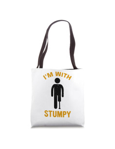 Bolsa de Mano con Pierna Protésica Corta Regalo Divertido