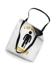 Bolsa de Mano con Pierna Protésica Corta Regalo Divertido 2