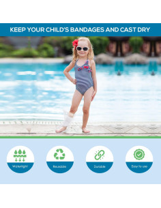 Protector Impermeable para Yeso AquaShield L20 - Niños 2