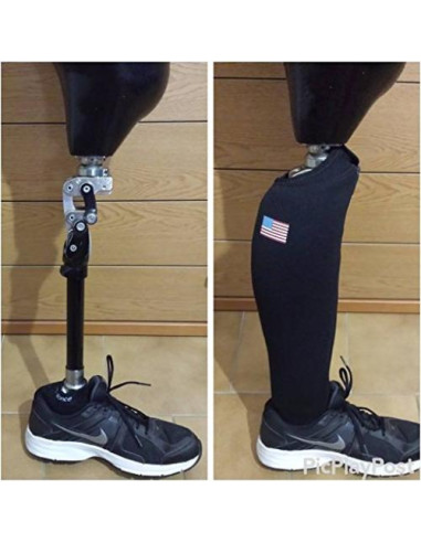 Cubierta de Pierna Protésica JAFO Neopreno Negro 35,56 cm