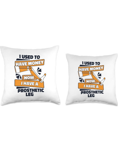 Almohada de Lanzamiento Regalos de Prótesis 45x45 cm Multicolor