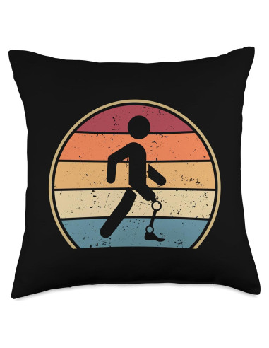 Cojín Protesis Pierna Artificial Regalos 45x45 cm Multicolor