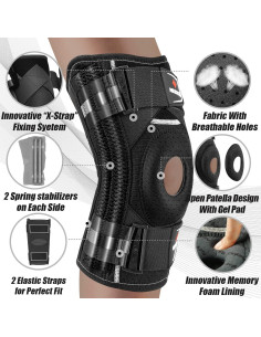 Faja de Rodilla NEENCA Ajustable para Alivio de Dolor 2