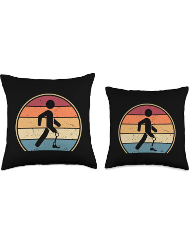 Cojín Protesis Pierna Artificial Regalos 45x45 cm Multicolor