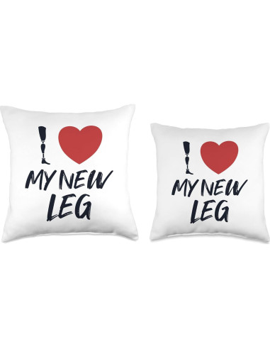 Almohada Protesis de Pierna 40x40 cm Regalos Multicolor