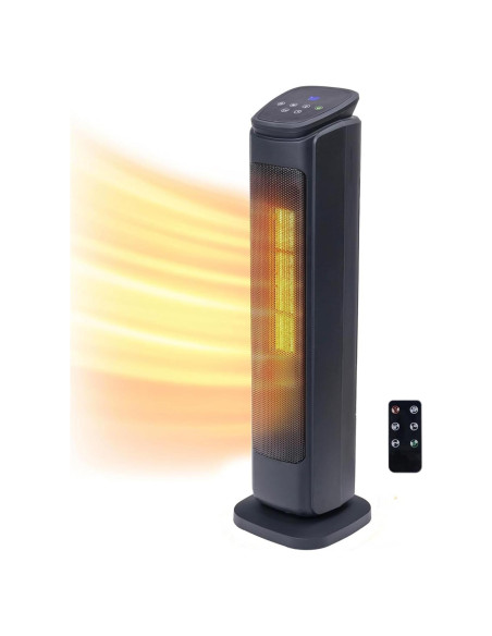 Calentador de Espacio Comfort Zone CZ12824 1500W Oscilante