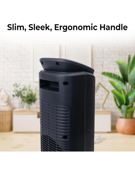 Calentador de Espacio Comfort Zone CZ12824 1500W Oscilante