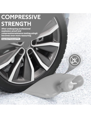 Botella de Agua Caliente 2L CHGANG con Funda Gris