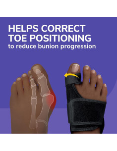 Corrector de Juanetes Dr. Scholl's con Férula de Gel - Alivio Dolor 2