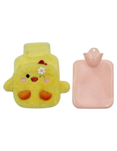 Botella de Agua Caliente Mosstyus Pato 400 ML con Funda