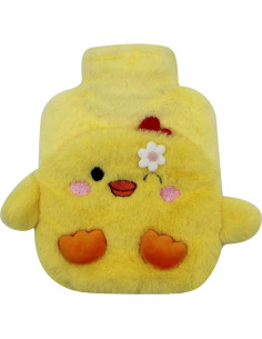 Botella de Agua Caliente Mosstyus Pato 400 ML con Funda 2