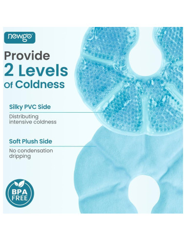 Paquete de Hielo Reutilizable NEWGO para Senos 2 Piezas