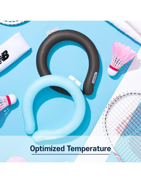 Enfriador de Cuello Jumbo mpac+ Blanco - Refrigerante Ecológico