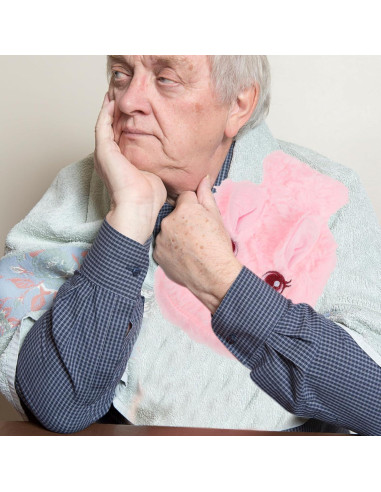 Botella de Agua Caliente Healvian 2pcs Conejo Peluche 19.5cm