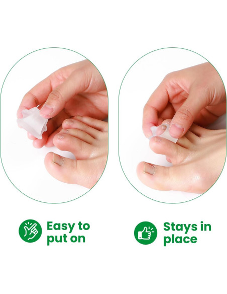 Corrector de Dedo en Martillo Bukihome - 6 Enderezadores Medianos