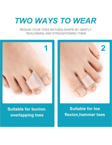 6 Piezas Corrector de Dedo en Martillo Sopoloray Pequeño