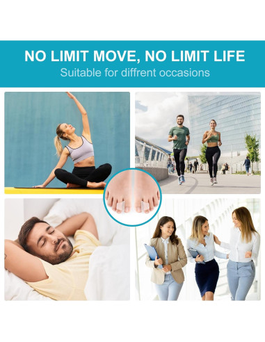 6 Piezas Corrector de Dedo en Martillo Sopoloray Pequeño