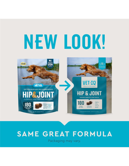 Suplemento de Glucosamina VetIQ para Perros 180 Masticables