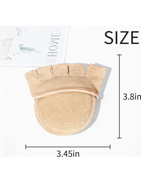 Calcetines Cortos para Dedos SooGree - 2 Pares Antideslizantes