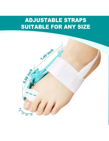 Corrector de Juanetes Ajustable LTEVXZI - 2 Piezas para Alivio