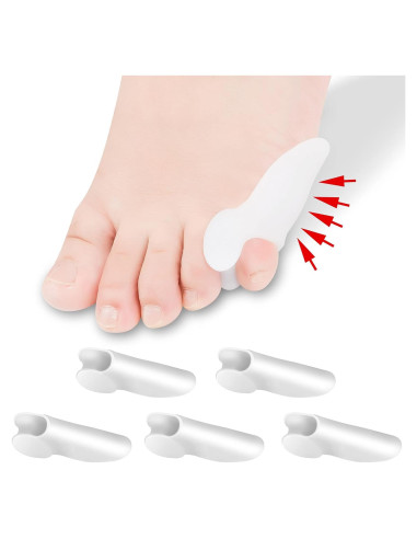 Separador de Dedo Meñique DYKOOK 6 Piezas Gel Alivio Dolor