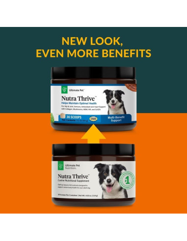 Suplemento Nutricional Nutra Thrive Canino 40-en-1 30 Cucharadas