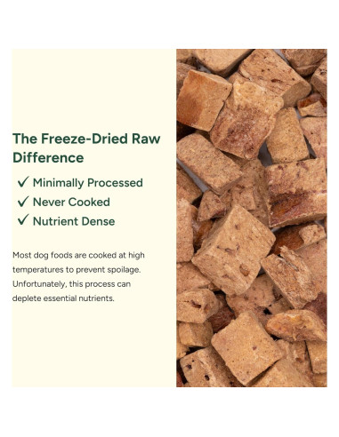 360 Nutrición de Mascotas Hígado de Bisonte Liofilizado 113g