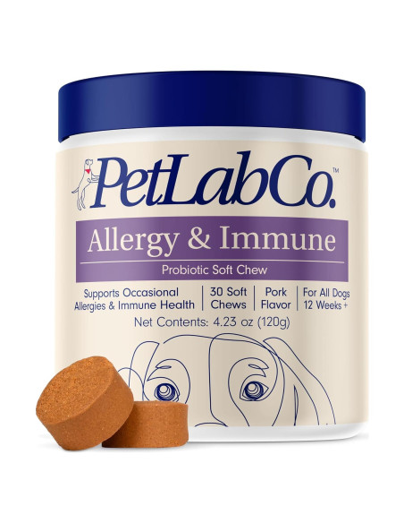 Probioticos para Perros PetLab Co. 30 Masticables Sabor Cerdo