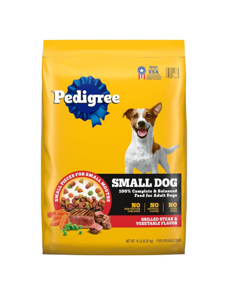 Pedigree Nutrición Completa Perro Pequeño 6,35 kg Bistec