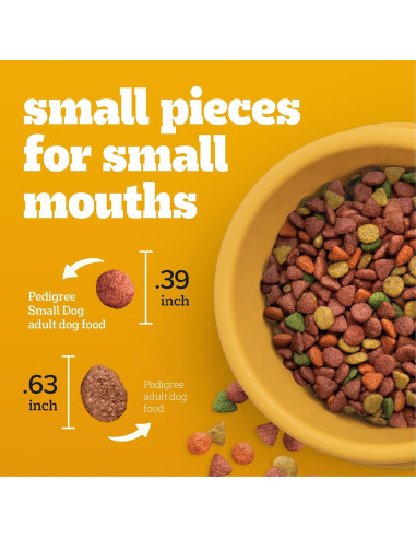 Pedigree Nutrición Completa Perro Pequeño 6,35 kg Bistec