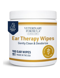 Toallitas de Terapia para Oídos Veterinary Formula 100ct