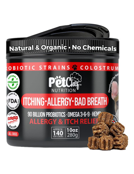 Golosinas Naturales Pet Chef para Alergias en Perros 0.28 kg