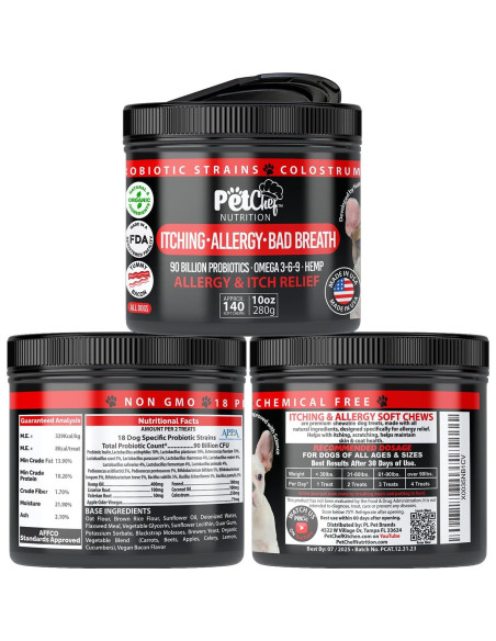 Golosinas Naturales Pet Chef para Alergias en Perros 0.28 kg