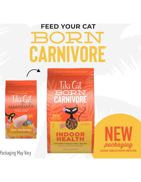 Tiki Cat Comida Seca para Gatos Pollo y Pavo 2,72 kg