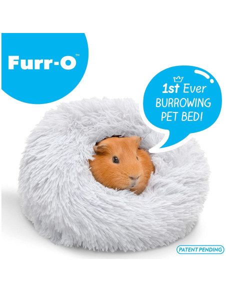 Cama para mascotas Paw Inspired Furr-O Gris Claro 25x12 cm