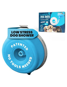 Accesorio de Ducha para Perros TheMagicShower Azul