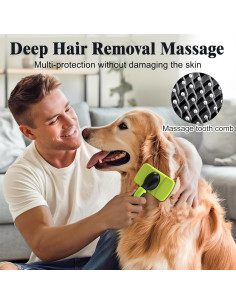 Kit de Aseo para Perros KYHSC 3 Piezas Verde Negro 2