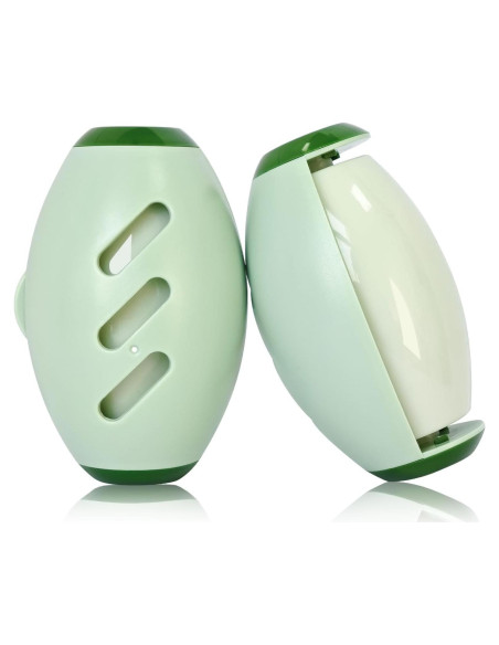 Paquete de 2 Rodillos de Pelusa Reutilizables Kearning Verde