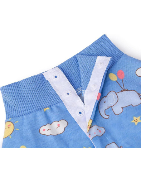 2 Trajes de Recuperación para Perros y Gatos Miaododo L Azul