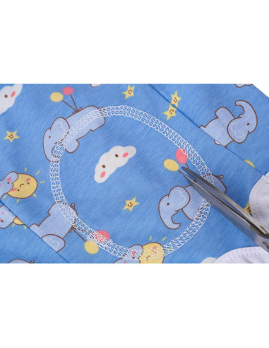 2 Trajes de Recuperación para Perros y Gatos Miaododo L Azul