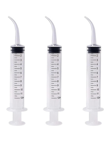 50 Jeringas Desechables 12cc Punta Curva MYT USA