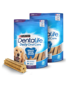Golosinas DentaLife Cuidado Oral para Perros Grandes 2.25 kg