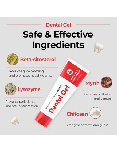 Gel Dental JAYU PET para Perros y Gatos 80 g - Cuidado Oral